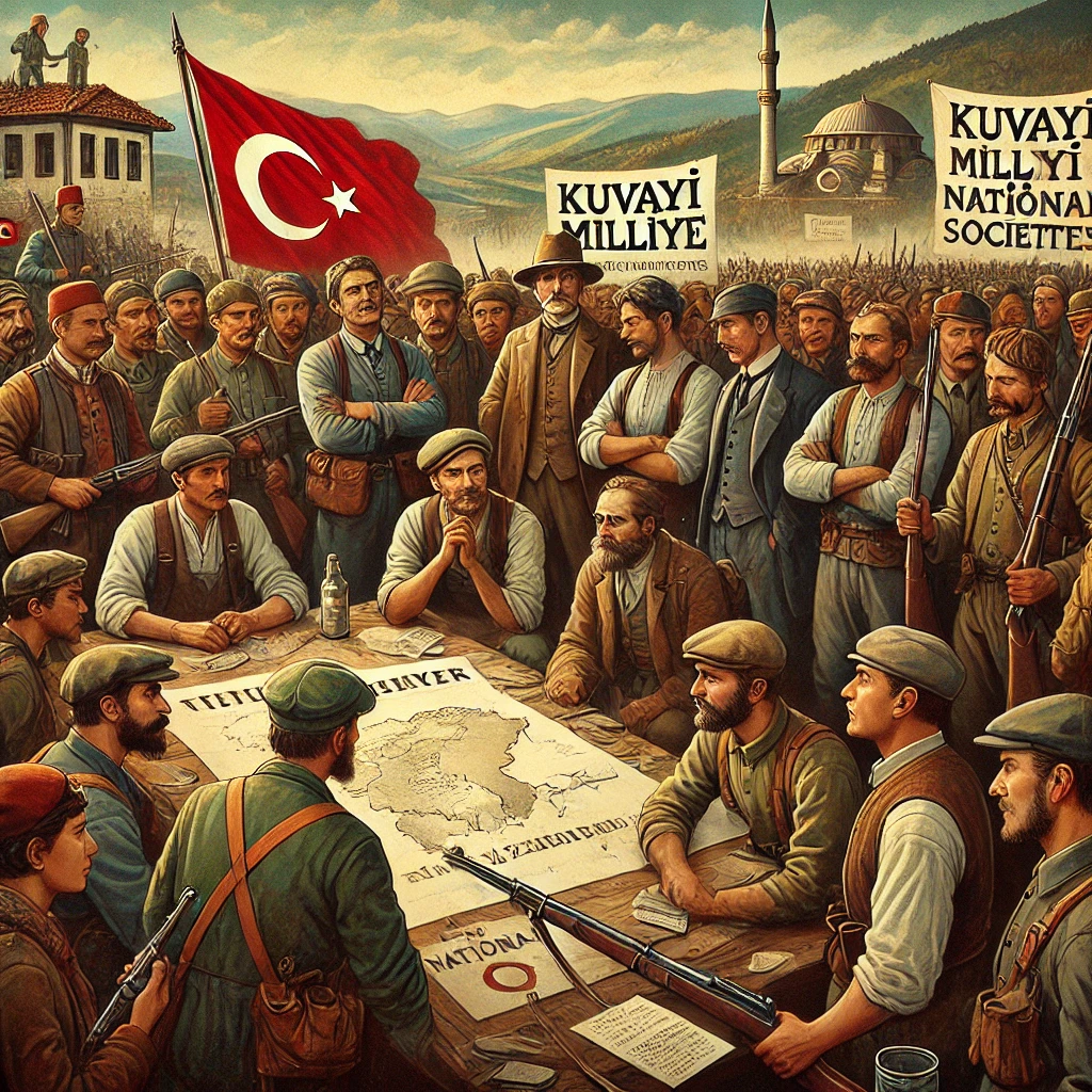 Millî Mücadele: Cemiyetler